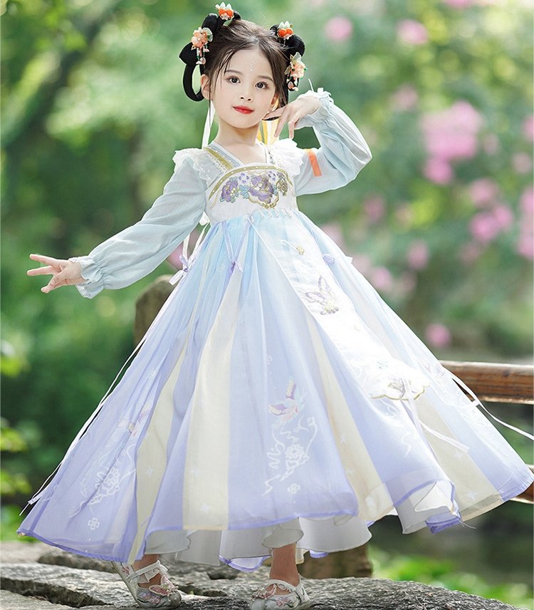 Chinese Hanfu Girl Princess Dress