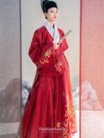 Fashion Hanfu Chinese Tradictional Clothes Hanfu Robe For Male And Female - Image 4