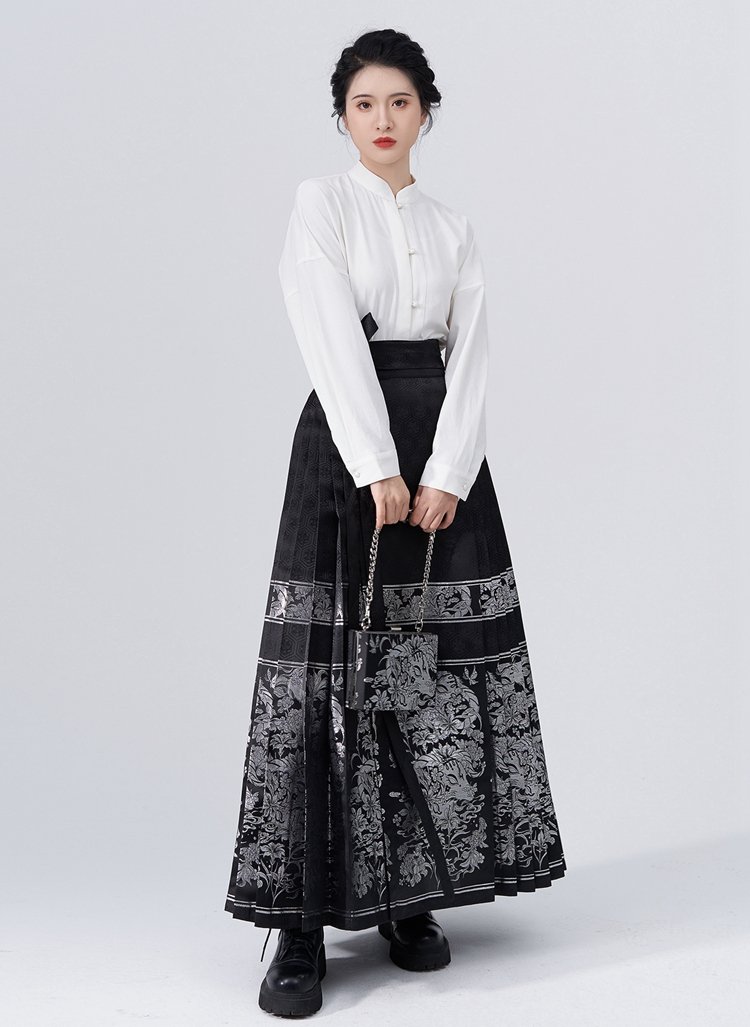 Chinese Hanfu Mamianqun Set