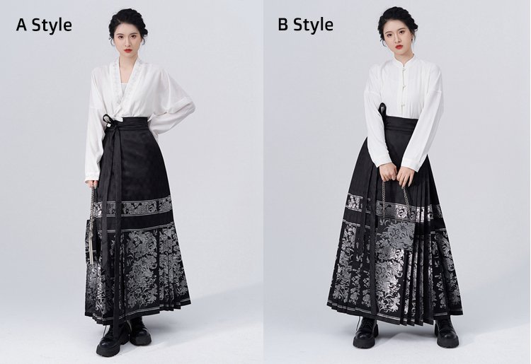 Chinese Hanfu Mamianqun Set