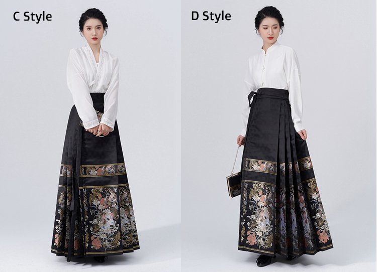 Chinese Hanfu Mamianqun Set