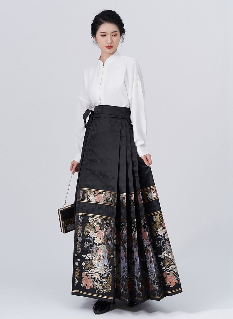 Chinese Hanfu Mamianqun Set