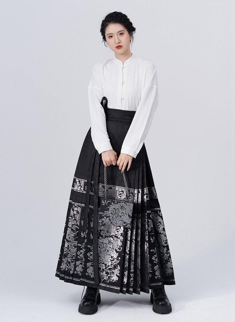 Chinese Hanfu Mamianqun Set