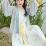Chinese Modern Hanfu Dress Female Summer Fresh Dress