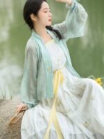 Chinese Modern Hanfu Dress Female Summer Fresh Dress - Image 2