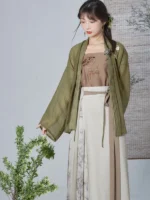 Chinese Style Summer Dress Women Hanfu Skirt