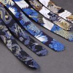 Chinese Headband Male Antique Gilded Cotton Hair Rope