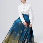Elegant Chinese Horse Face Skirt – Unveiling Timeless Charm