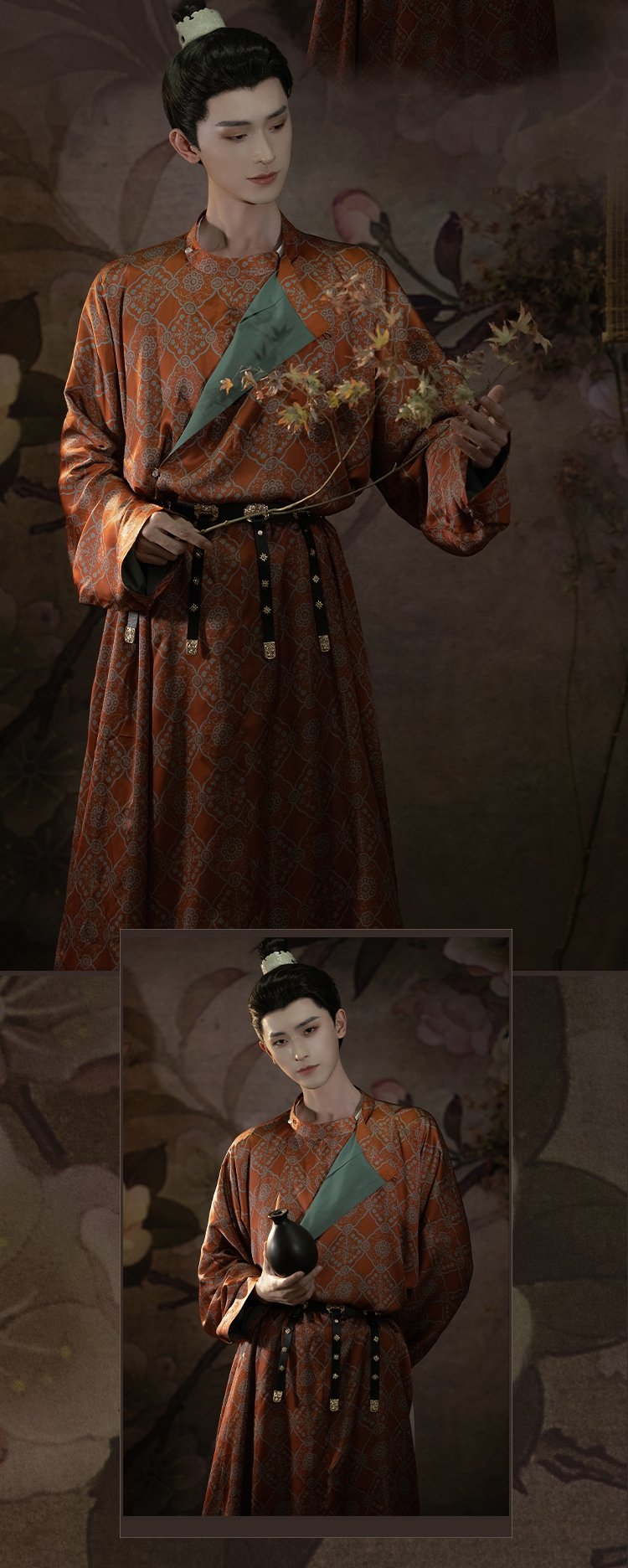 Chinese Male Hanfu Robe