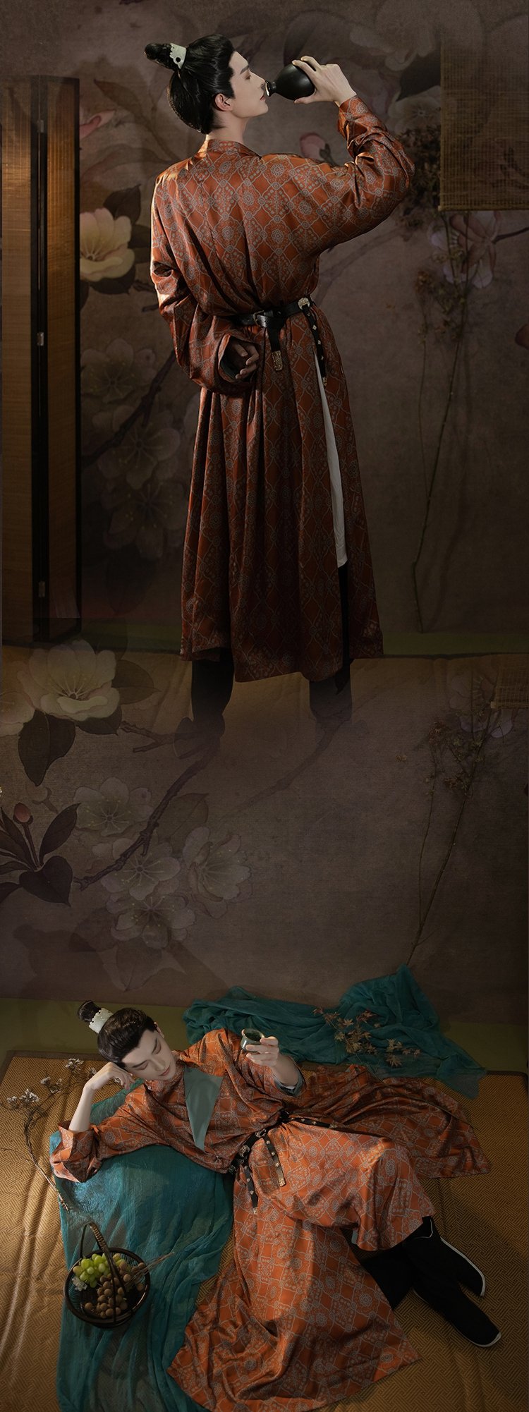 Chinese Male Hanfu Robe