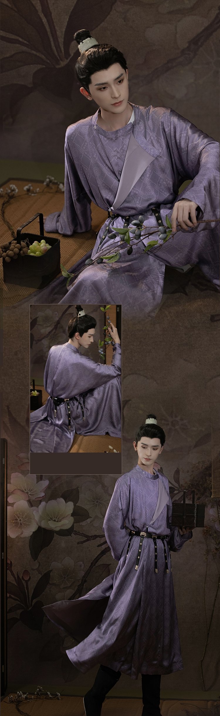 Chinese Male Hanfu Robe