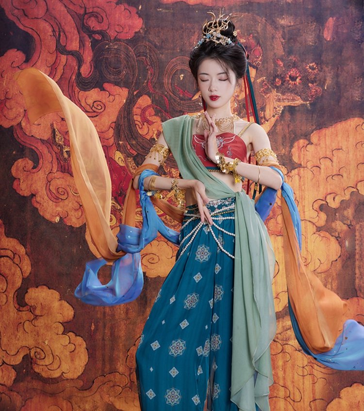 Chinese Modernized Hanfu Dress