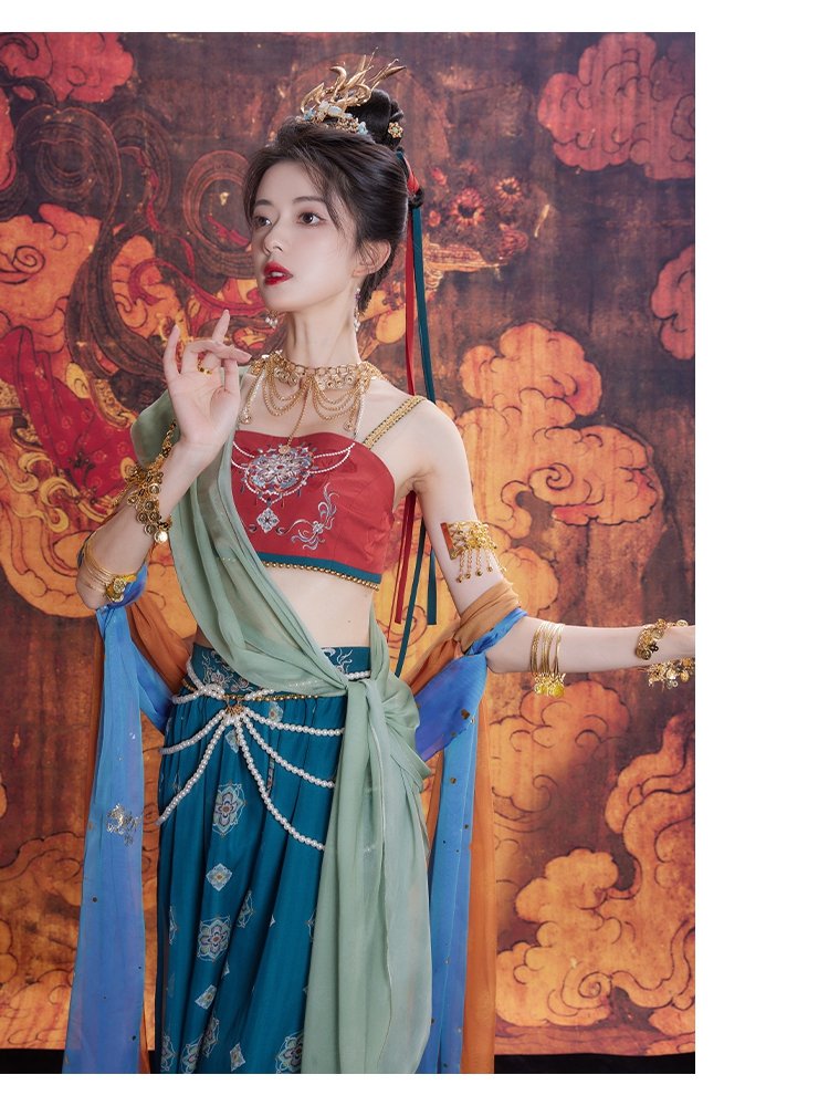 Chinese Modernized Hanfu Dress