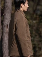 Men’s Chinese Padded Jacket – Winter Mandarin Collar Chinese Style Coat - Image 3