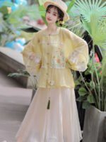 Chinese Style Dress Retro Summer Dress Female
