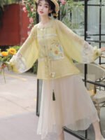 Chinese Style Dress Retro Summer Dress Female - Image 3