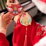 Double-Sided Embroidered Chinese Sachet Bag – Five Blessings Hanging Gift - Image 4