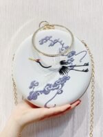 Chinese Style Embroidery Circular Bag Women - Image 2