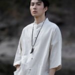 Refined Chinese Style Linen Button-Down Shirt