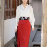 Chinese Style Summer Dress Casual Hanfu Female