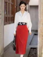 Chinese Style Summer Dress Casual Hanfu Female
