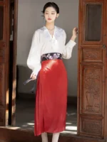Chinese Style Summer Dress Casual Hanfu Female - Image 2