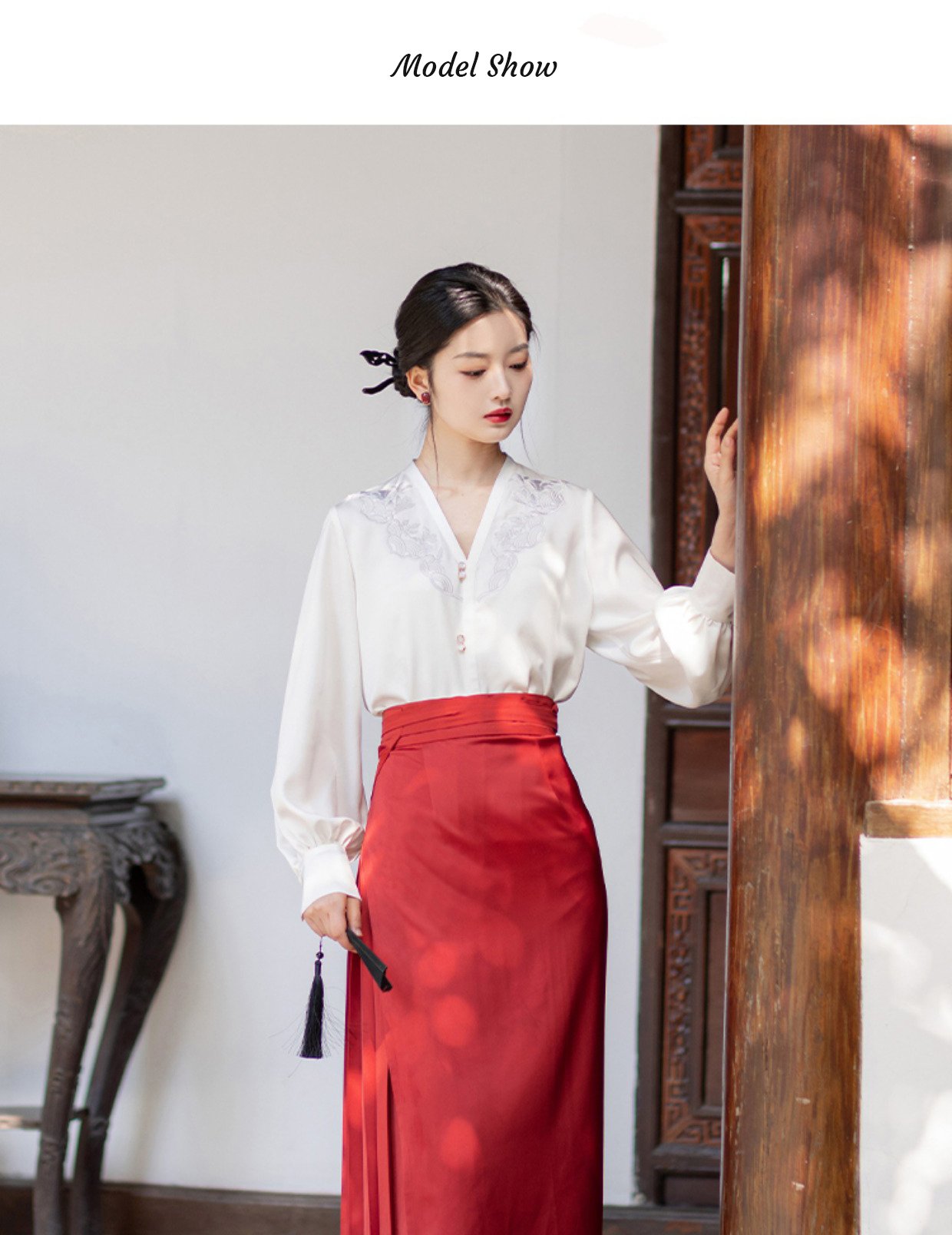 Chinese Style Summer Dress