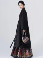 Chinese Style Trench Coat Hanfu Cloak Autumn And Winter - Image 2