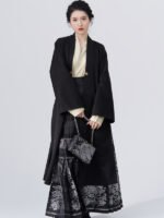 Chinese Style Trench Coat Hanfu Cloak Autumn And Winter - Image 3