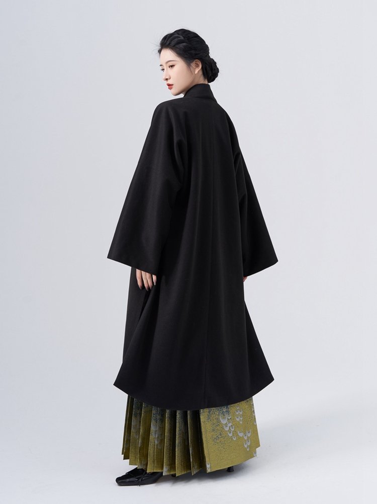 Chinese Style Trench Coat Hanfu Cloak Autumn And Winter