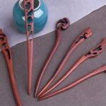 Retro Handmade Wooden Hairpins For Women JL