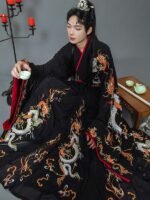 Fashion Hanfu Chinese Traditional Clothes for Male - Image 3