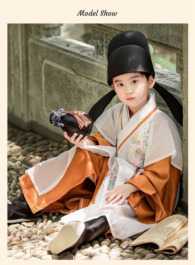 Chinese Traditional Clothing Hanfu Boy