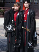 Chinese Traditional Costume Male Female Hanfu Dress Cosplay - Image 2