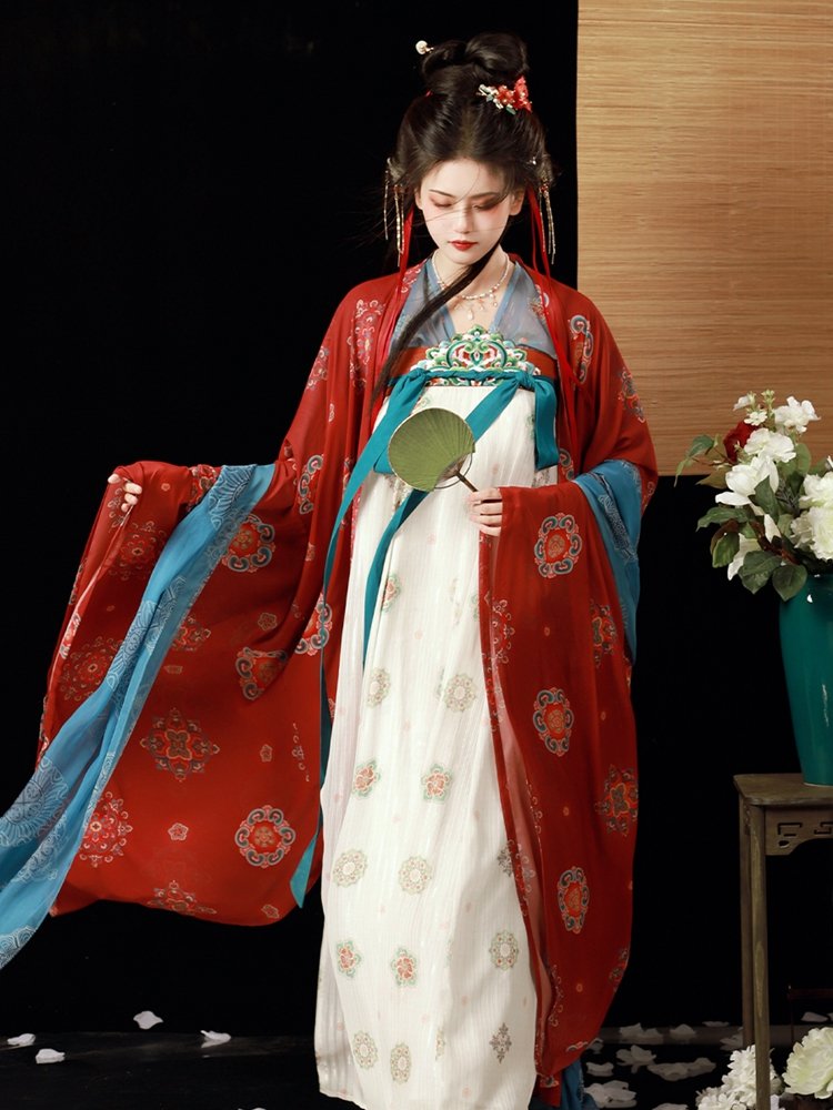 Chinese Traditional Dress Dunhuang Hanfu