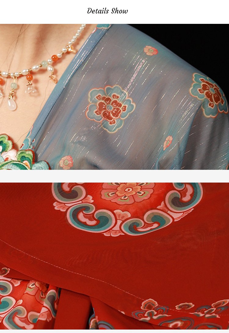 Chinese Traditional Dress Dunhuang Hanfu