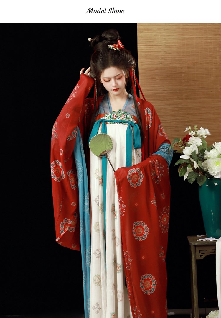 Chinese Traditional Dress Dunhuang Hanfu
