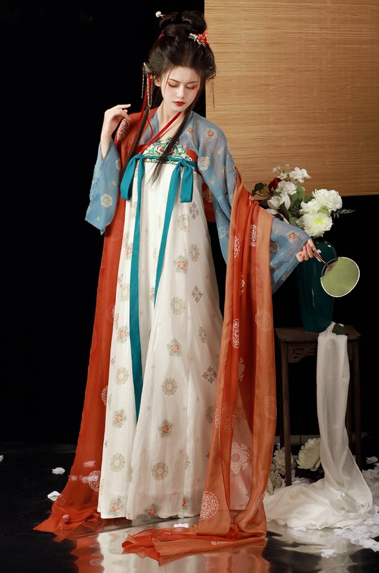 Chinese Traditional Dress Dunhuang Hanfu