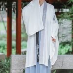 Chinese Traditional Men’s Hanfu Qiyao Ruqun Cosplay