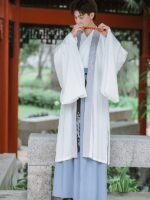 Chinese Traditional Men’s Hanfu Qiyao Ruqun Cosplay - Image 3
