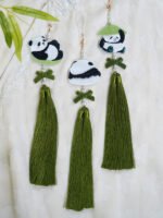 Exquisite Chinese Waist Pendant Panda Embroidery Accessories