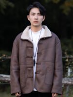 Men’s Chinese Winter Padded Jacket – Daily Warm Mandarin Collar Coat - Image 7