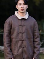 Men’s Chinese Winter Padded Jacket – Daily Warm Mandarin Collar Coat - Image 6