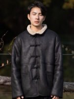Men’s Chinese Winter Padded Jacket – Daily Warm Mandarin Collar Coat
