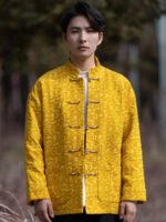 Classic Chinese Tang Jacket for Men – Clean Daily Wear Style - Image 3