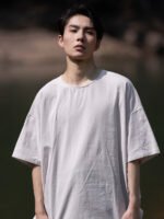 Classic Linen T-Shirt Stylish and Breathable Summer Shirts - Image 4