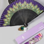 Classical Chinese Style Folding Fan Cheongsam Silk Fan
