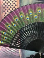Classical Chinese Style Folding Fan Cheongsam Silk Fan - Image 3