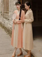 Cotton Linen Women Summer Dress