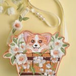 Cute Crossbody Bag with Exquisite Embroidery